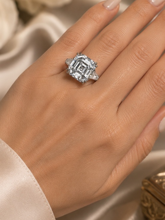 Neiman Marcus Jewelry - 5ct Asscher Cut Ring